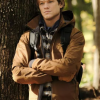 Macgyver Lucas Till S03 Brown Jacket