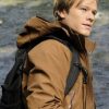 Macgyver Lucas Till S03 Brown Jacket