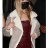 Maddie Ziegler Catch LA 2021 Fur Jacket For Womens