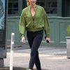 NYC Karlie Kloss Olive Green Bomber Jacket