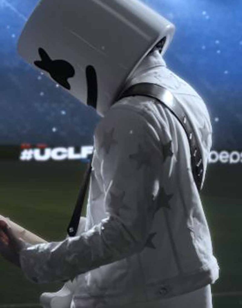 Marshmello UEFA Final White Jacket