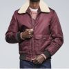 Men todd snyder golden bear shearling collar jacket.