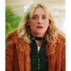 Erin Wiley Sex Education Brown Wool Coat