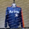 Mens Houston Astros Bomber Blue Jacket