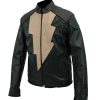 Shazam Billy Batson Green Leather Jacket