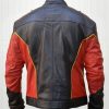 Tim Drake Batman Red Robin Leather Jacket