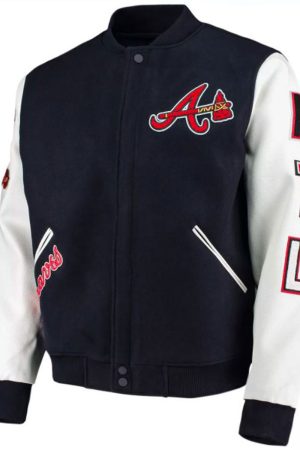 Men’s Atlanta Braves ATL Letterman Jacket