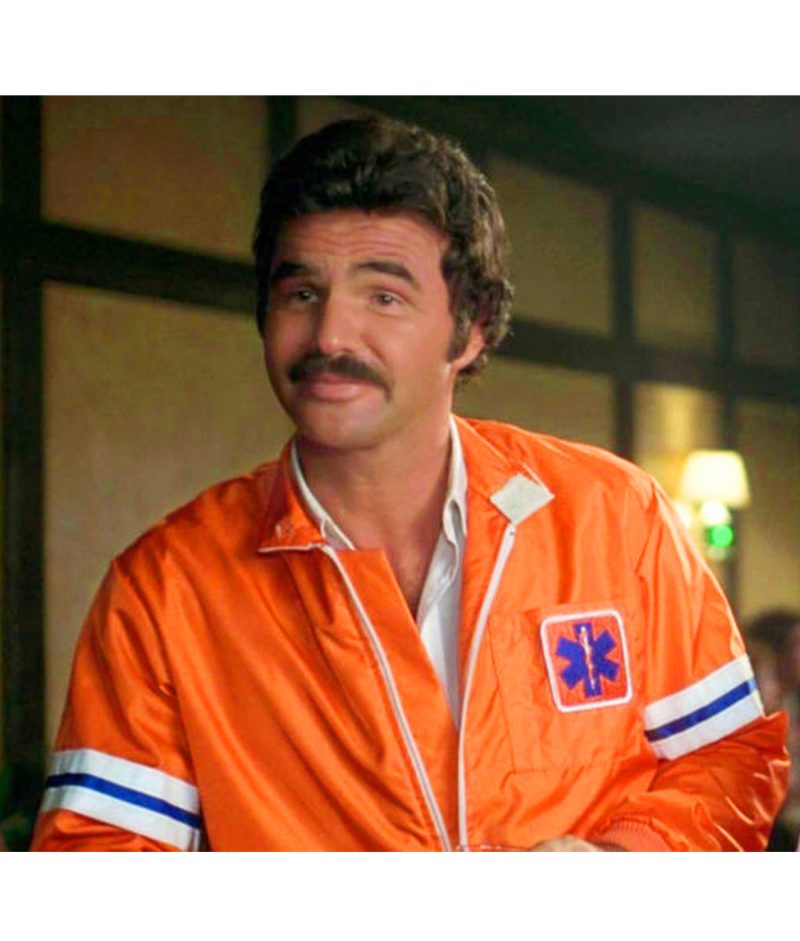 Burt Reynolds Cannonball Run Orange Jacket