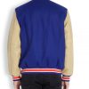 Men’s New York Knicks Blue Varsity Jacket