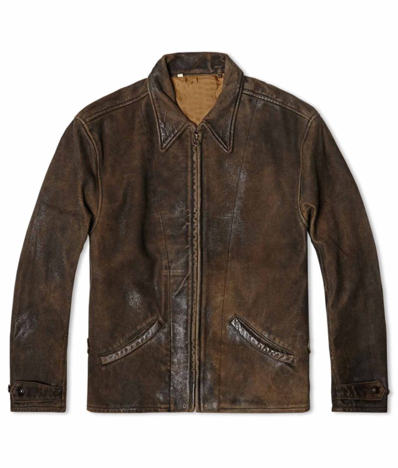 Skyfall James Bond Brown Leather Jacket