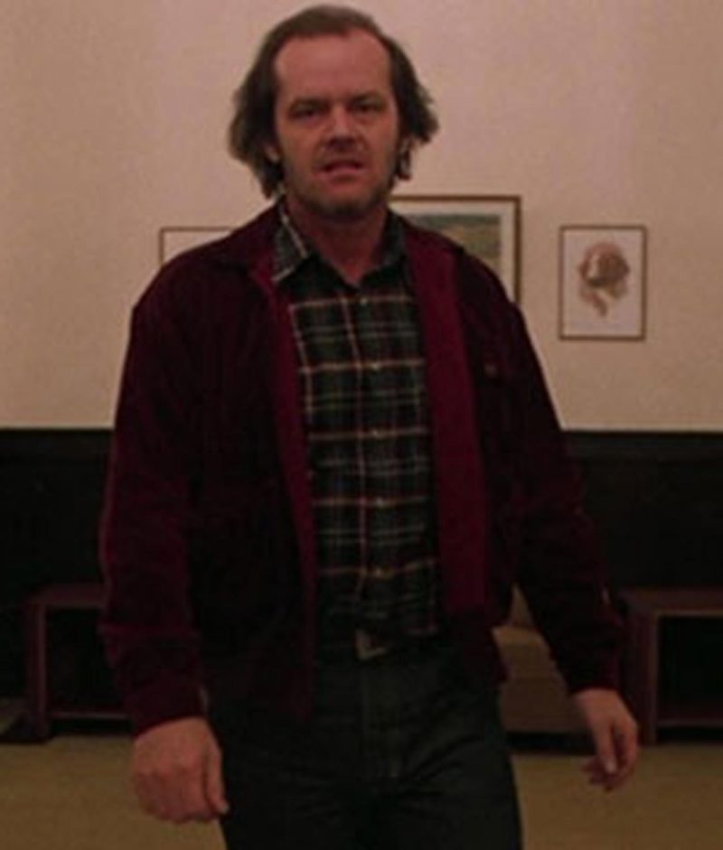 Jack Torrance The Shining Red Corduroy Jacket
