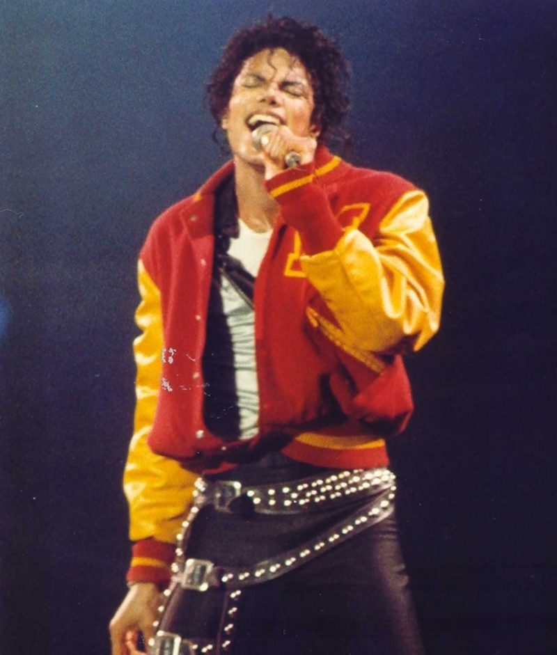Michael Jackson Letterman Jacket
