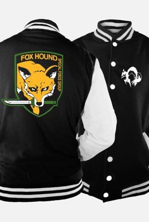 Metal Gear Solid Foxhound Letterman Jacket