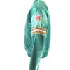 Right side Miami Dolphins Green Satin Bomber Jacket