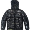 8th District Bubble Hoodie Black color