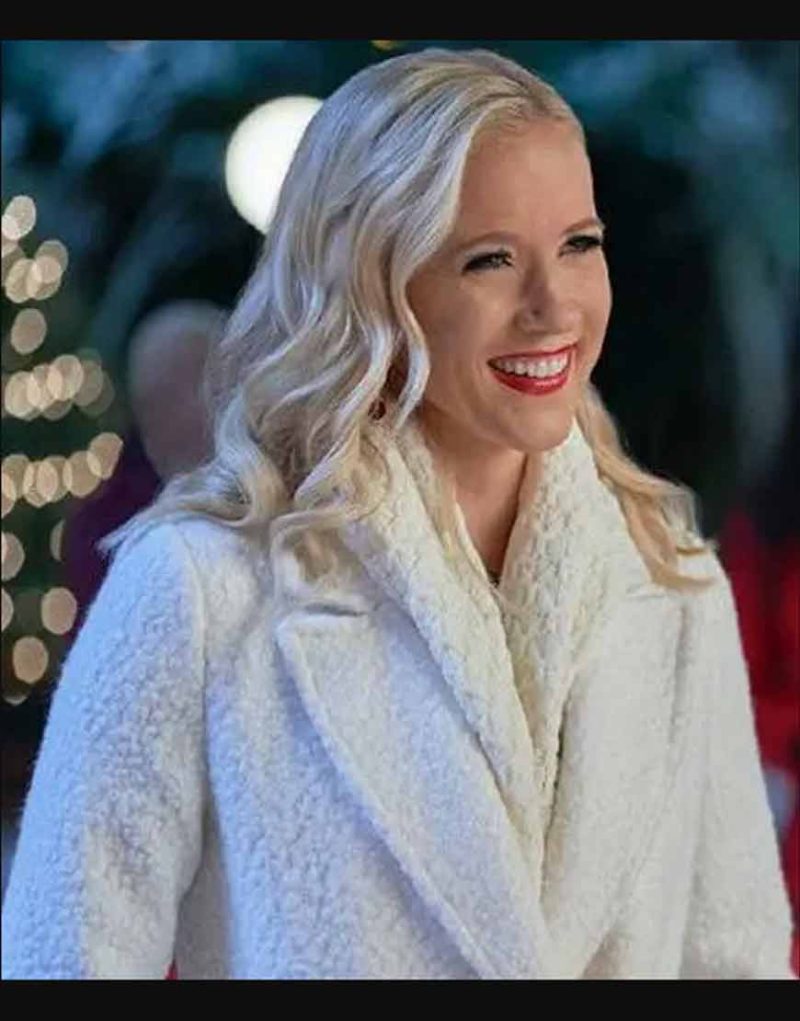 A Nashville Christmas Carol Jessy Schram Sherpa Jacket Picture
