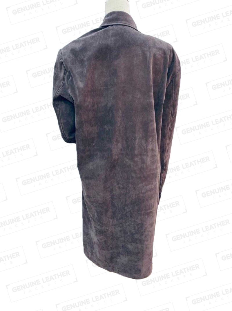Bridgerton Simon Basset Grey Tailcoat Back