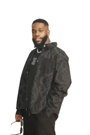 Christmas Flow Tayc Black Jacket