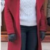 Coyote Creek Christmas 2021 Janel Parrish Red Coat