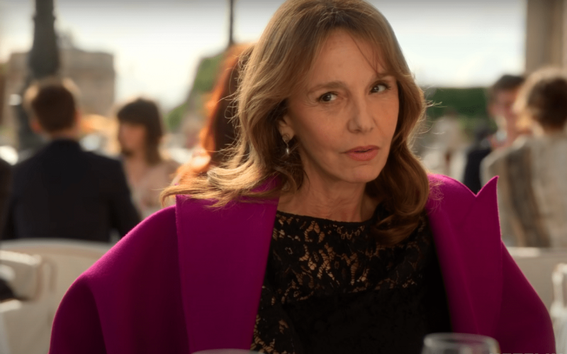 Emily in Paris Philippine Leroy-Beaulieu Purple Coat