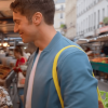 Emily in Paris S02 Lucas Bravo Light Blue Jacket