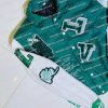 Green Louis Vuitton Buttoned Varsity Jacket