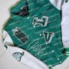 Green Louis Vuitton Buttoned Wool Varsity Jacket