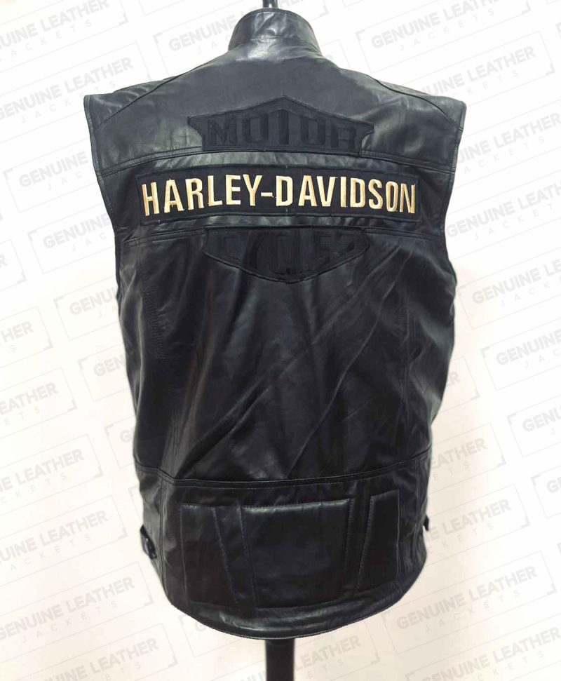 Harley Davidson Black L Vest for Bikers