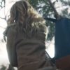 La Brea Suede Sherpa Jacket