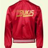 Los Bukis Bomber Satin red Jacket