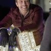 making spirits bright Carlo Marks maroon quilted jacket