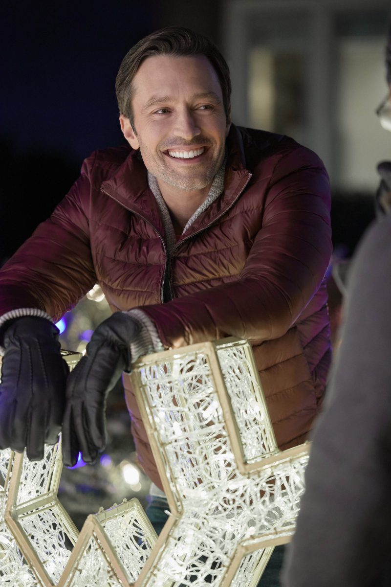 making spirits bright Carlo Marks maroon quilted jacket