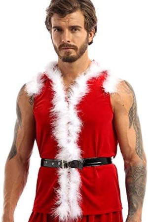 Men Faux Christmas Vest
