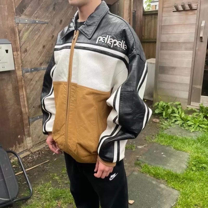 Pelle Pelle ColorBlocked Leather Jacket