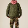 Quilted Liner Jacket for Men Back view