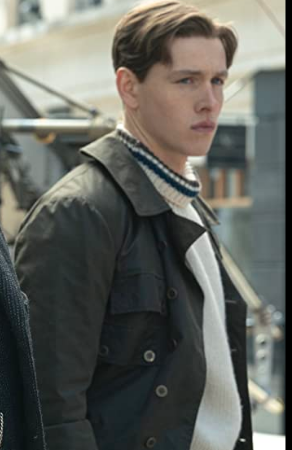 The King's Man Harris Dickinson Grey Jacket