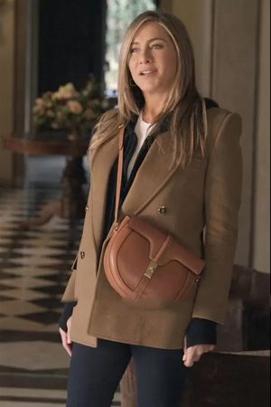 The Morning Show Jennifer Aniston Camel Coat