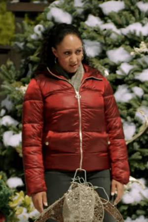The Santa Stakeout Red Puffer Jacket
