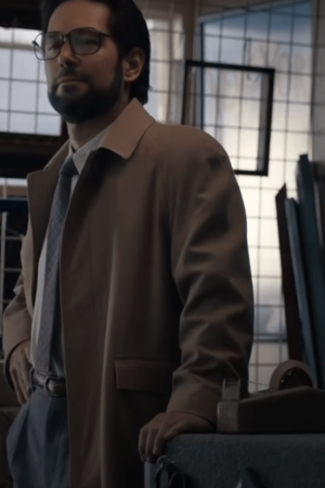 The Shrink Next Door Brown Coat