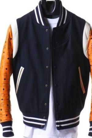 Unisex Blue Varsity Jacket