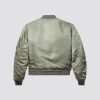 Vintage ’71 Alpha Industries Usaf Ma-1 Bomber Jacket back View