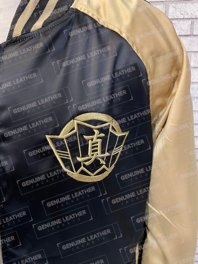Yakuza Dog Majima Rib-Knitted Cuffs Jacket For All Men And Women