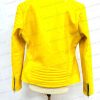 Yellow Bellivera Womens Jacket back