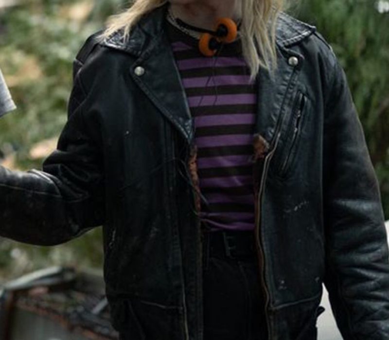Yellowjackets 2021 Sophie Thatcher Leather Jacket