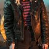 Yellowjackets 2021 Sophie Thatcher black Leather Jacket