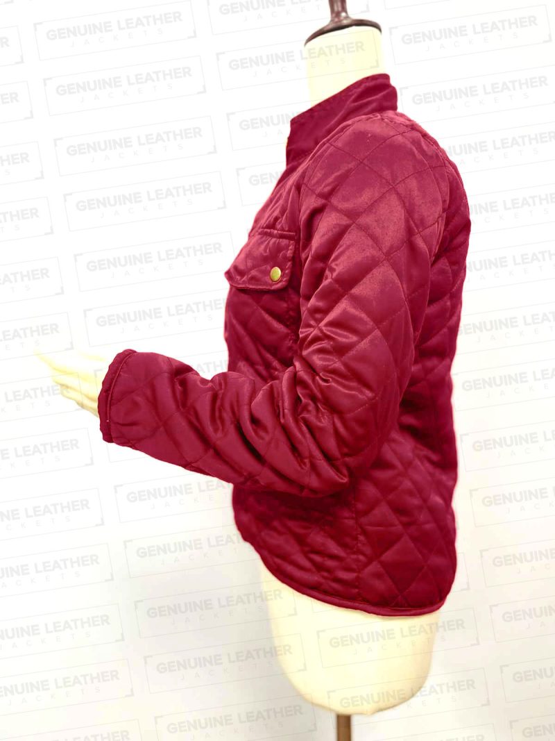 You, Me & The Christmas Trees Danica Mckellar quilted Jacket