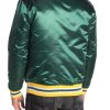Bay Packers Green Bomber Jacket back side