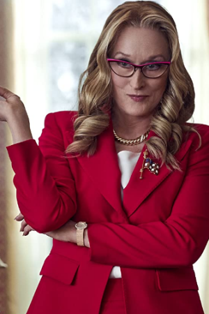 dont look up Meryl Streep red blazer