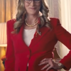 Front picture of this red Blazer