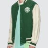 Lacoste Golf Le Fleur Varsity Jacket side view